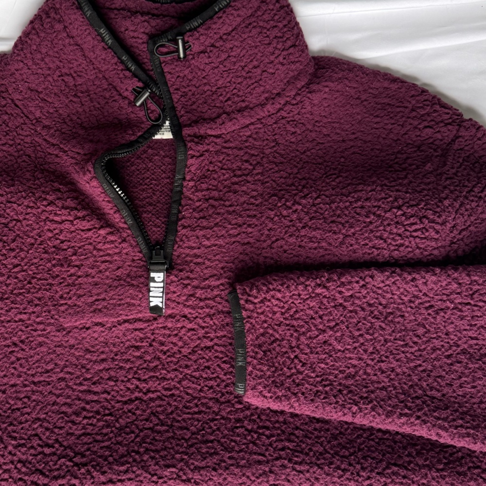 PINK Sherpa 1/4 Zip